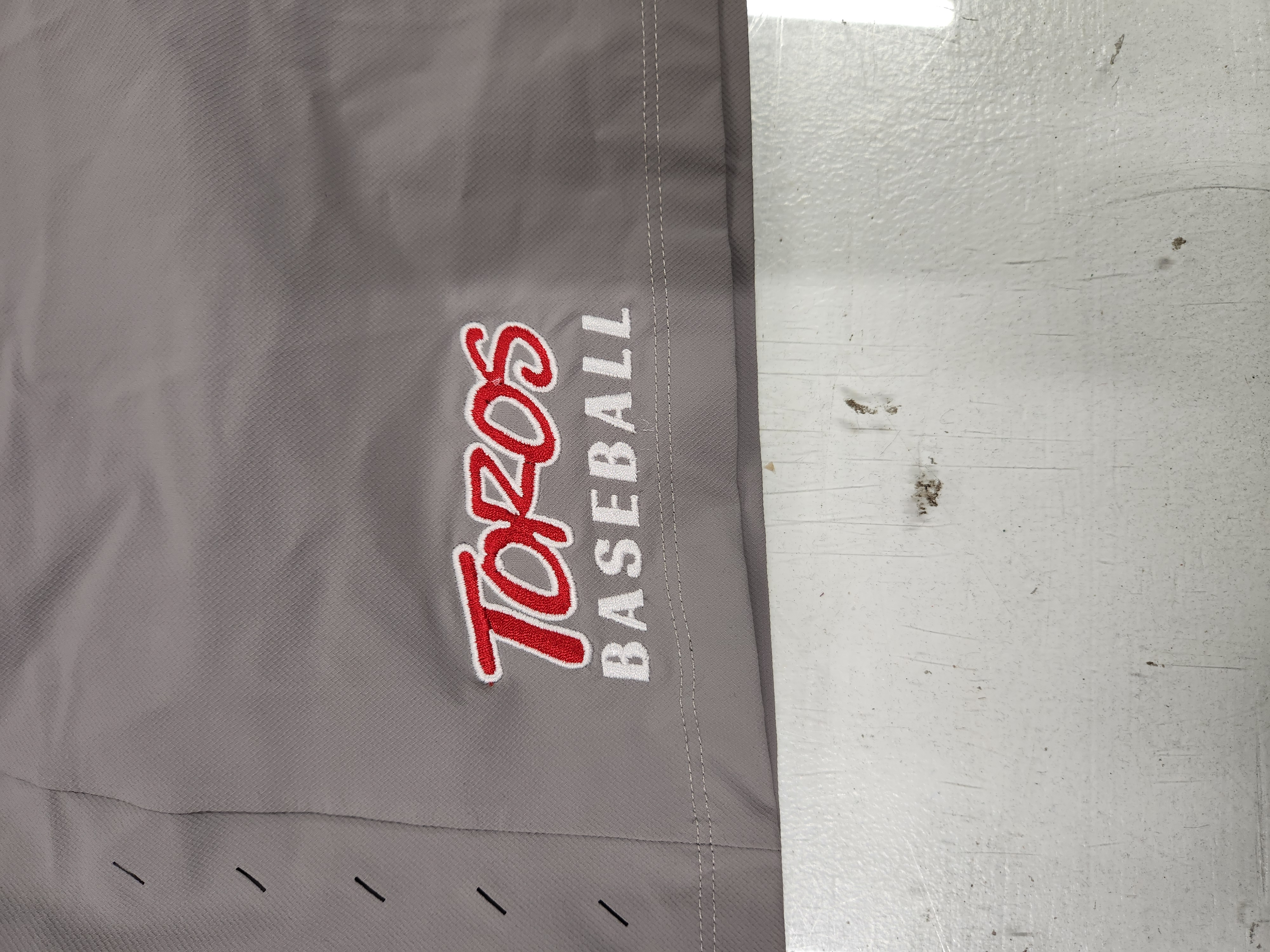 Toros Baseball custom embroidered jacket